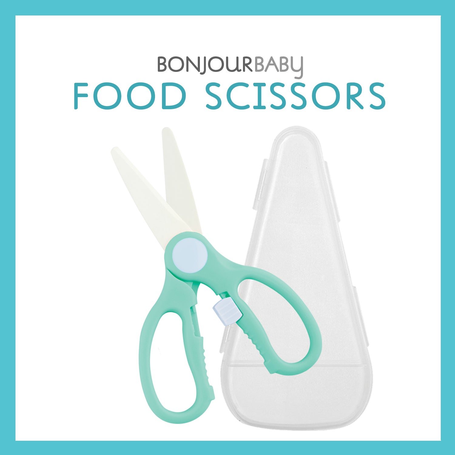 Ceramic Baby Food Scissors Household Toddler Feeding Aid Scissors With  Cutting Box Baby Supplies Baby Tableware For Health - AliExpress